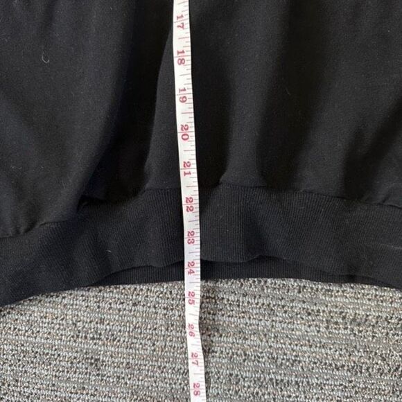 Colorblock Sweatshirt Top With Back Tie Detail L - Picture 6 of 6